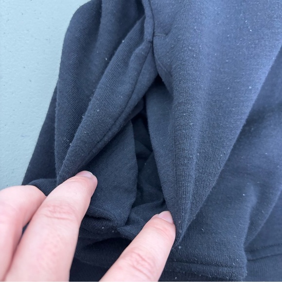 Travis Mathew Golf Cart Hoodie Sweatshirt Pullover Black Medium Men's Cotton Bl - Picture 9 of 14